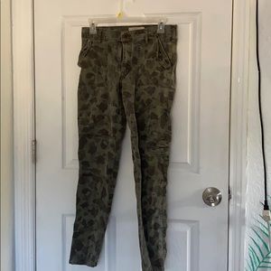 Camo cargo pants